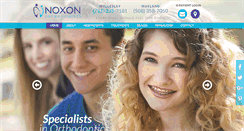 Desktop Screenshot of noxonorthodontics.com