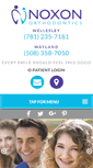Mobile Screenshot of noxonorthodontics.com